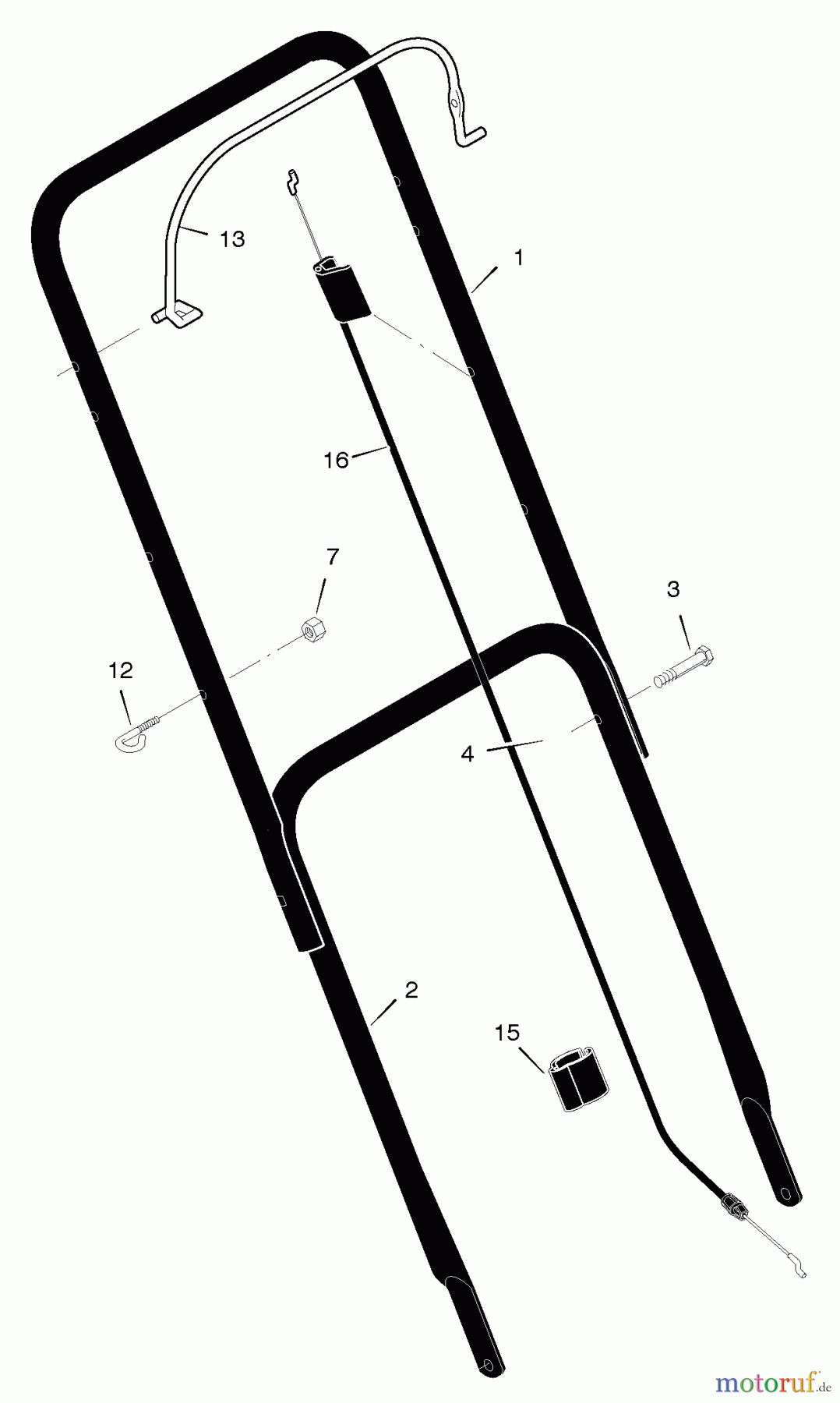Murray Rasenmäher 224110x83A - B&S/Murray 22