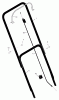 Murray 224110x83A - B&S/ 22" Walk-Behind Mower (2005) (Walmart) Ersatzteile Handle Assembly