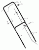 Murray 22506x9A - B&S/ 22" Walk-Behind Mower (1998) (Montgomery Wards) Ersatzteile Handle Assembly
