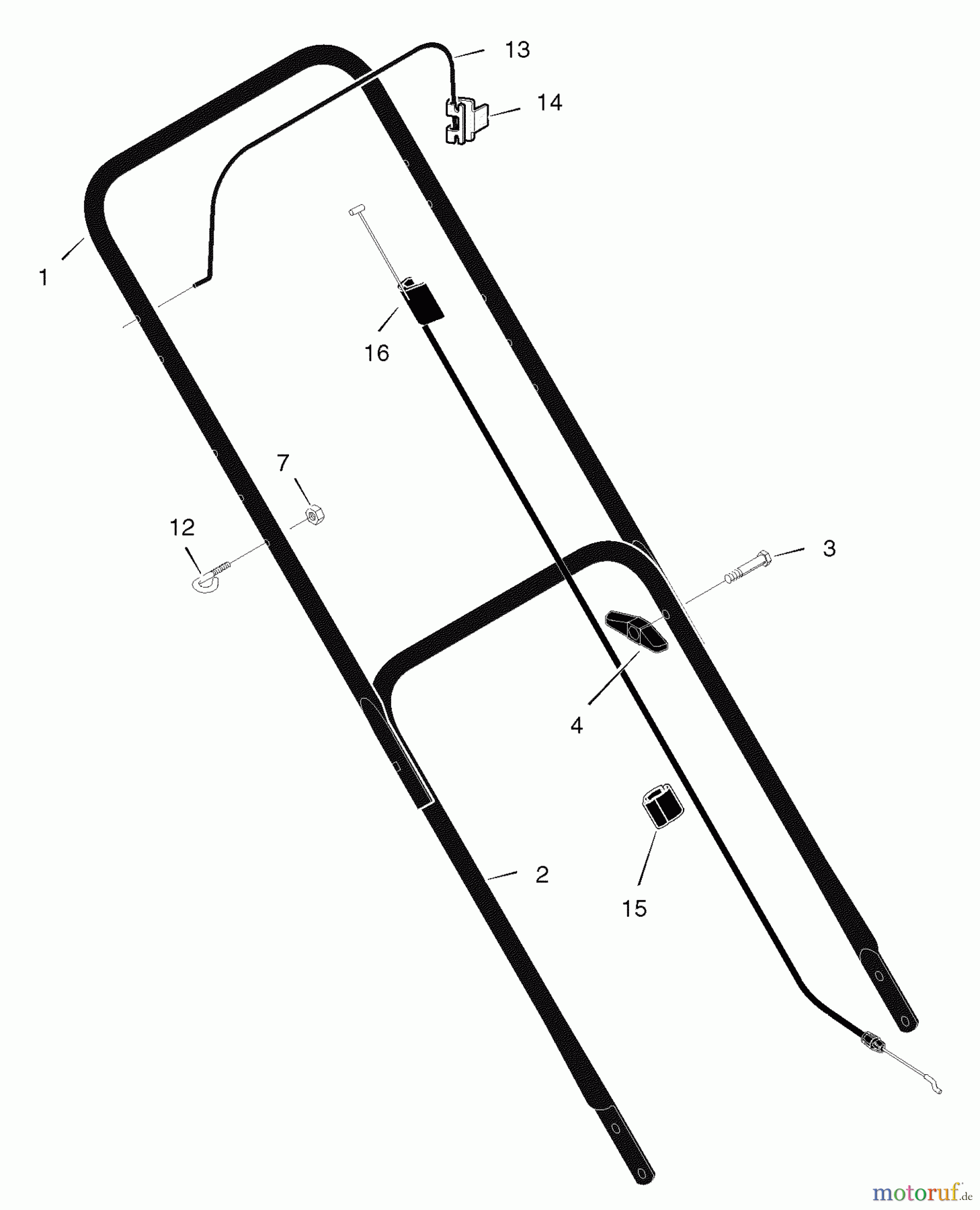 Murray Rasenmäher 225113x194A - B&S/Murray 22
