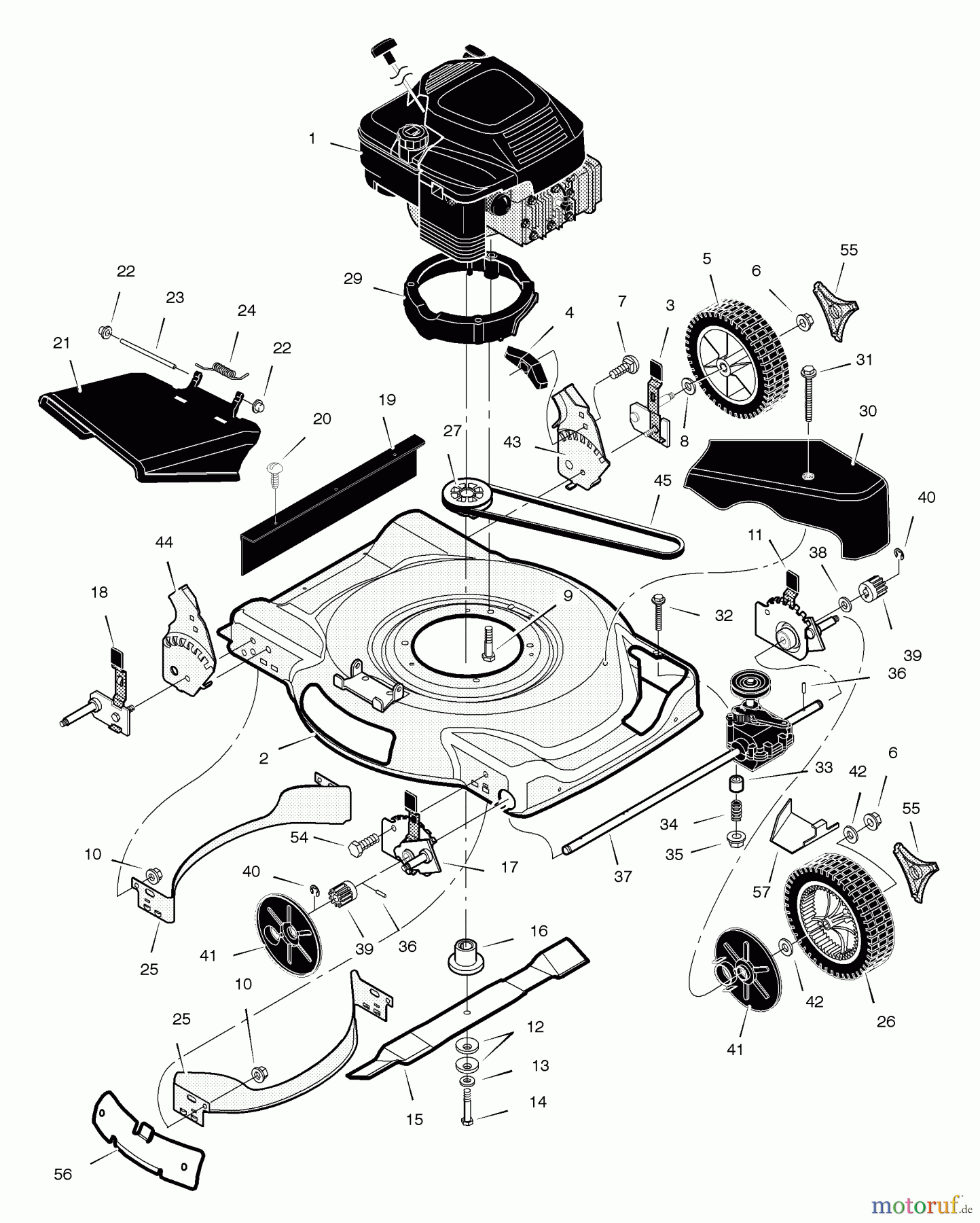  Murray Rasenmäher 226110x48B - B&S/Murray 22