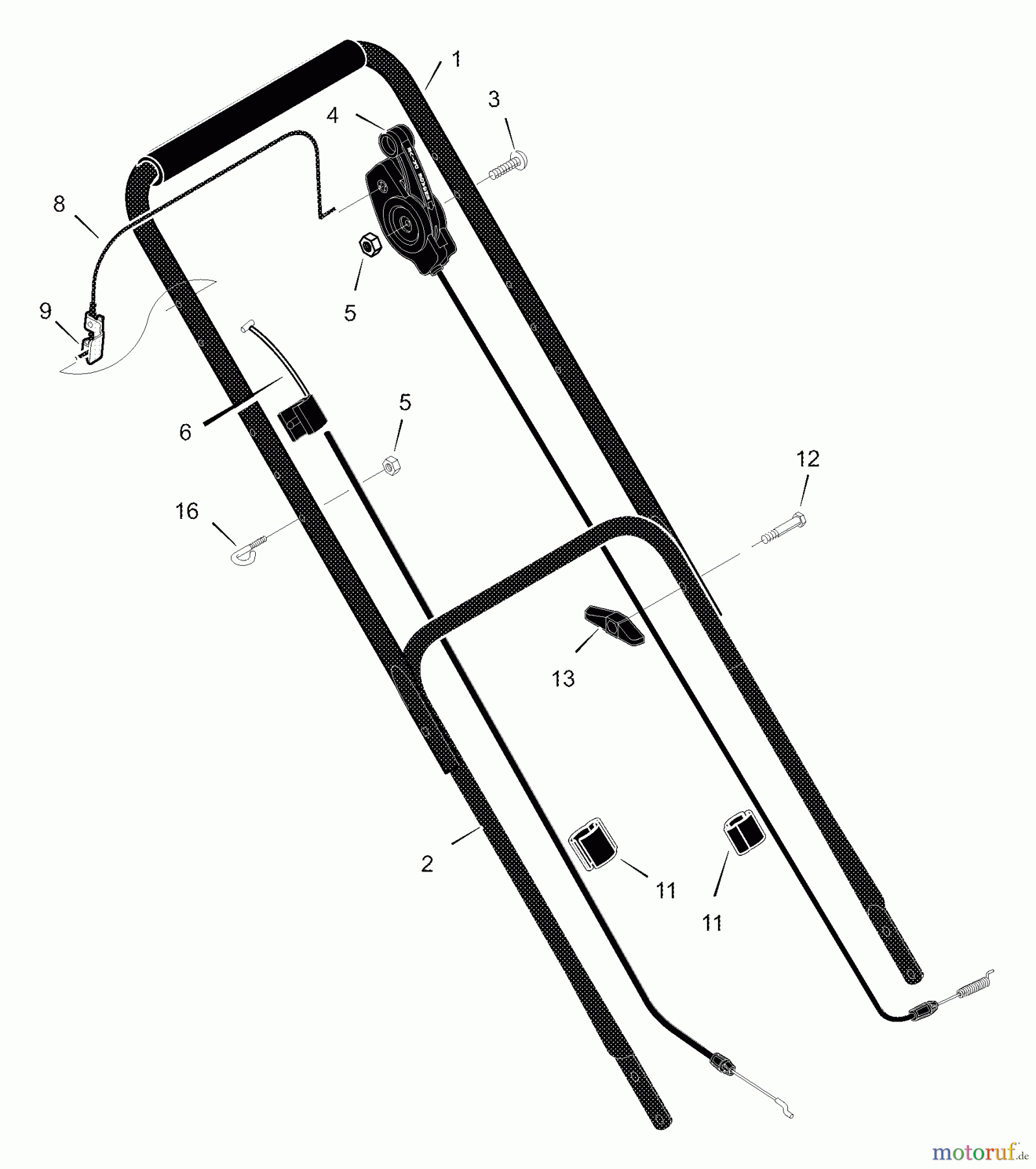 Murray Rasenmäher 22615x8B - Scotts 22