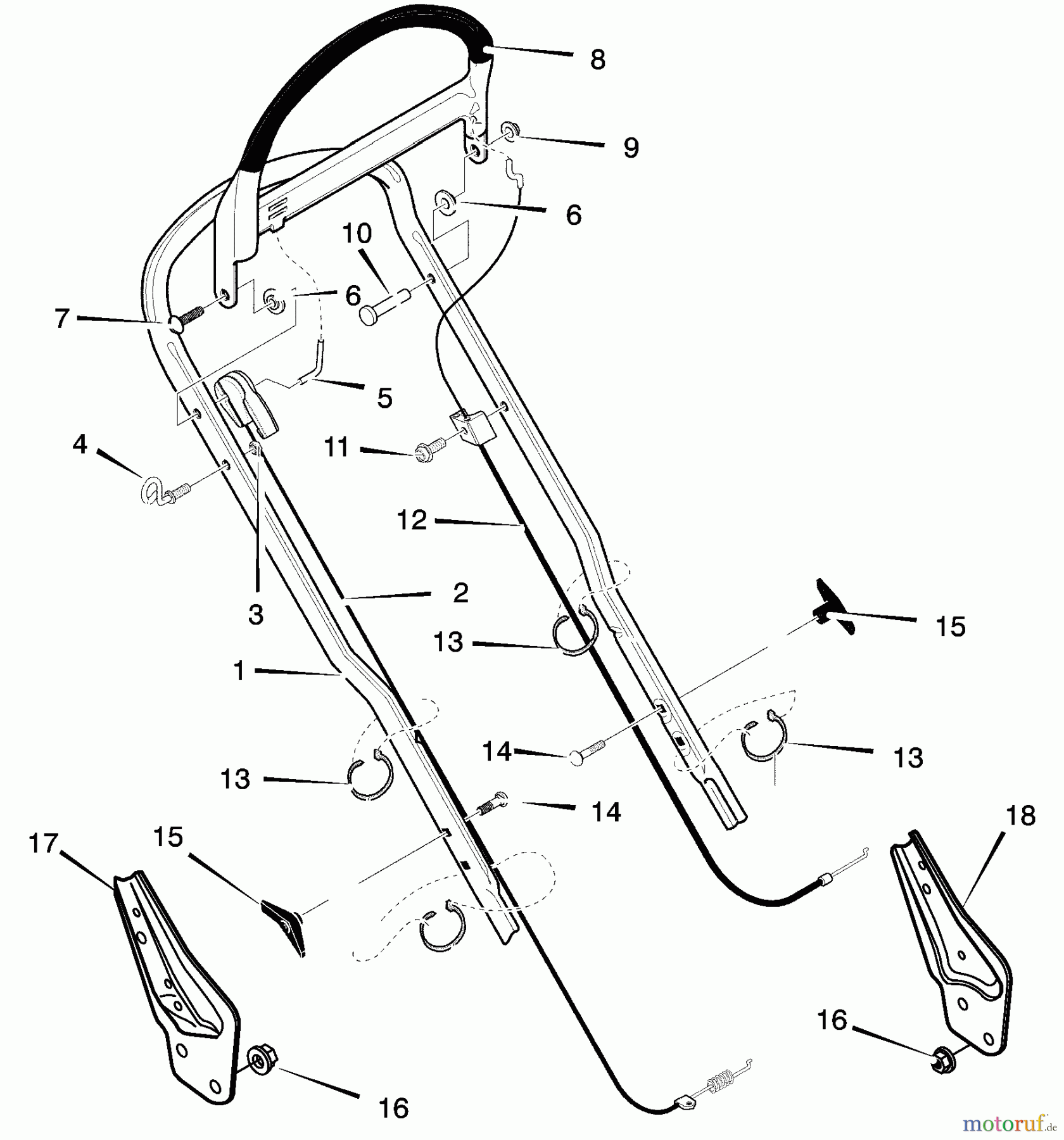  Murray Rasenmäher 22636x8B - Scotts 22