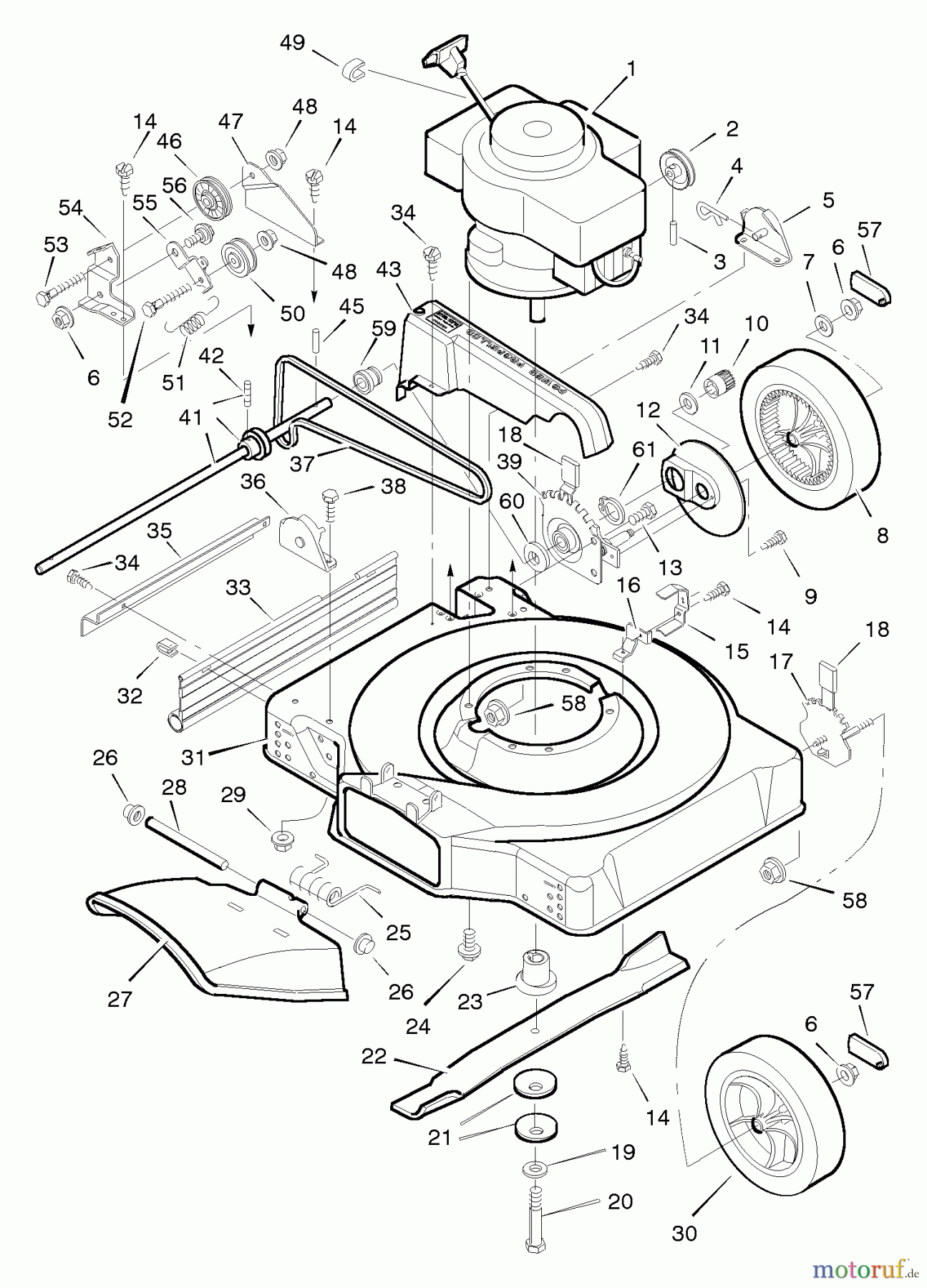  Murray Rasenmäher 22755x92B - B&S/Murray 22