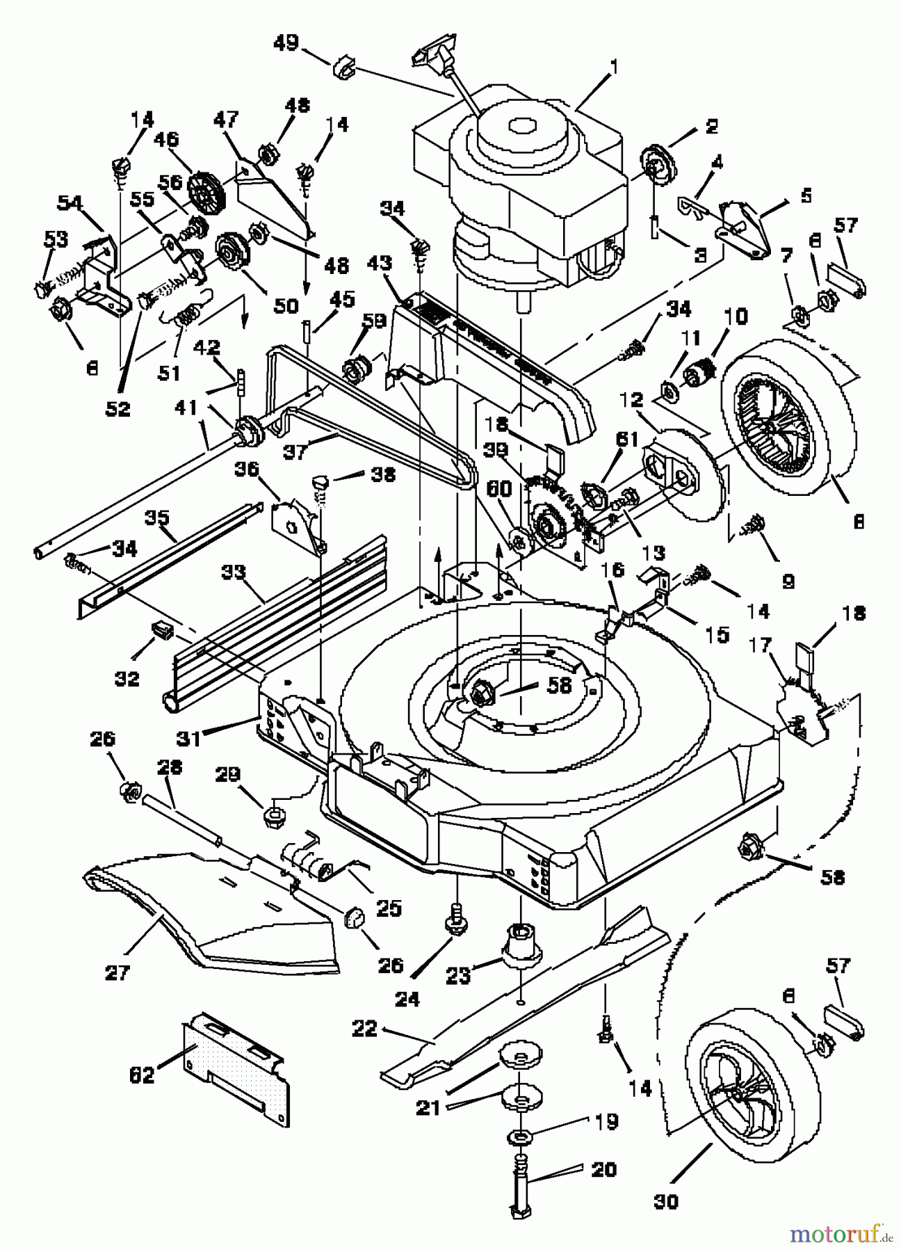  Murray Rasenmäher 22765A - Murray 22