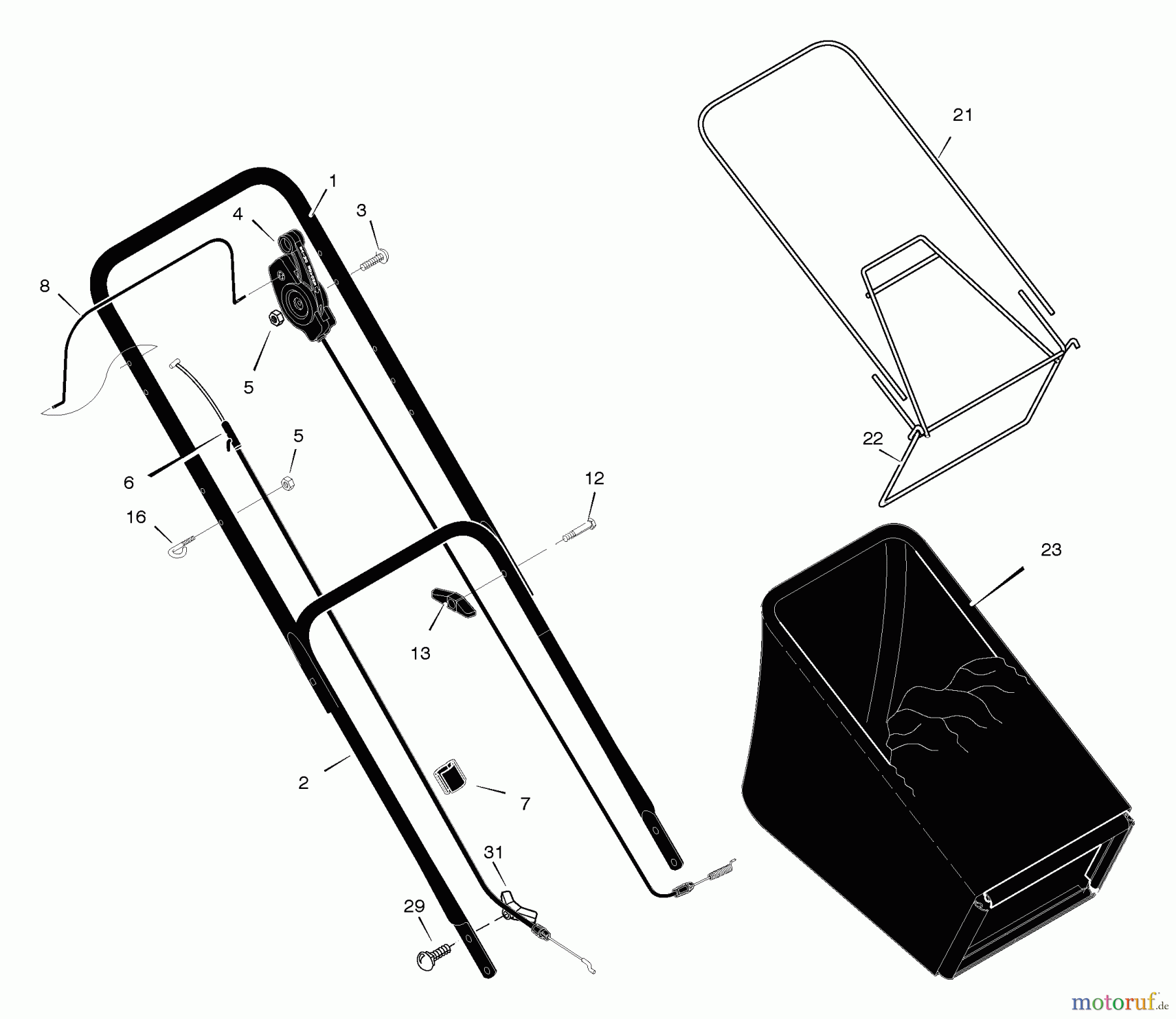  Murray Rasenmäher 229611x83A - B&S/Murray 22