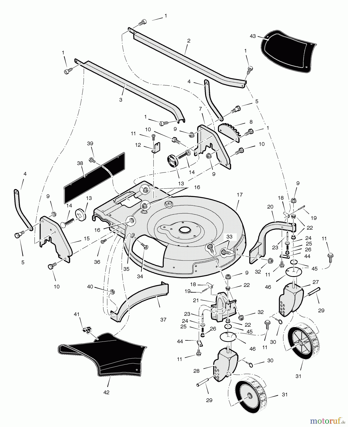  Murray Rasenmäher 261010x89B - Yard King Performance 26