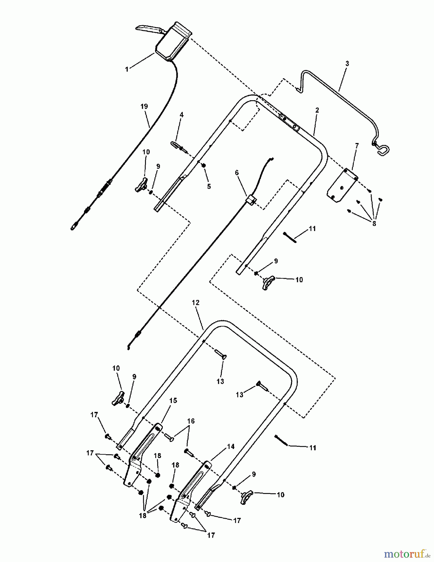 Murray Rasenmäher BBRR219BS (7800671) - Bad Boy 21