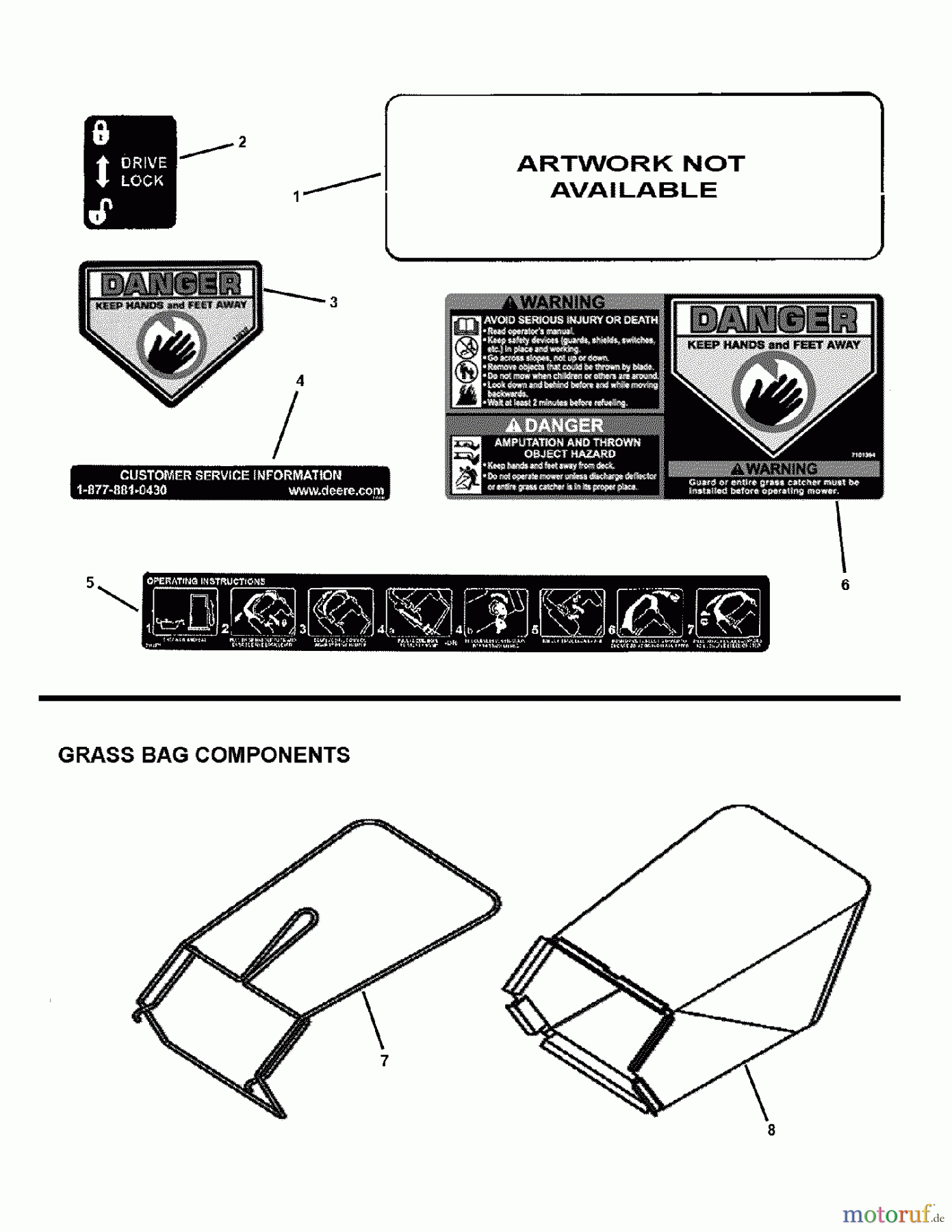  Murray Rasenmäher JS46 (LP7800576) - John Deere 22