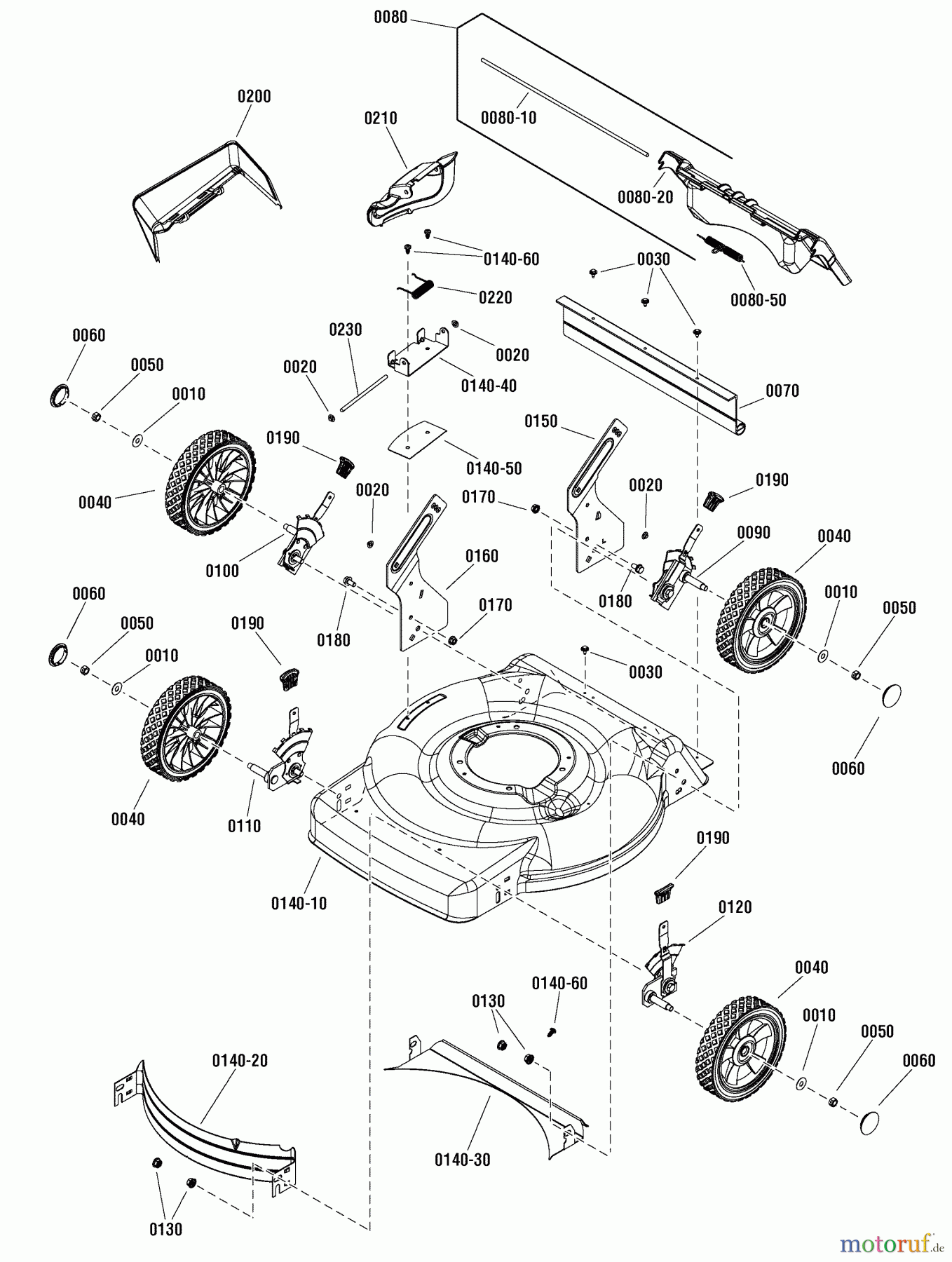  Murray Rasenmäher M22550FC (7800890) - Murray 22