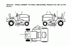 Poulan / Weed Eater PO14542LT (96012011200) - Poulan Lawn Tractor (2010-09) Ersatzteile DECALS