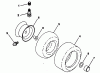 Poulan / Weed Eater PP21R38MA - Poulan Pro Lawn Tractor Ersatzteile WHEELS & TIRES