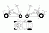 Poulan / Weed Eater WE261 (96024000202) - Weed Eater Lawn Tractor (2011-10) Ersatzteile DECALS