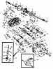 Poulan / Weed Eater XEG1182HAR - Poulan Pro Lawn Tractor Ersatzteile TRANSAXLE