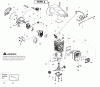 Poulan / Weed Eater PP4218AV (Type 2) - Poulan Pro Chainsaw Ersatzteile Engine Type 2
