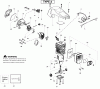 Poulan / Weed Eater PP4218AVL (Type 2) - Poulan Pro Chainsaw Ersatzteile Engine Type 2