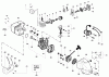 Poulan / Weed Eater PL25 (Type 2) - Poulan String Trimmer Ersatzteile Engine Assembly