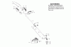 Poulan / Weed Eater PP130 (579060601) (966805601) - Poulan Pro String Trimmer (2011-10) Ersatzteile HANDLE CONTROLS