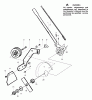 Poulan / Weed Eater PP25E - Poulan Pro String Trimmer Ersatzteile Drive Shaft Assembly