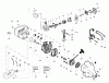 Poulan / Weed Eater XT600 (Type 6) - Weed Eater String Trimmer Ersatzteile Engine Assembly Type 6