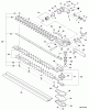Shindaiwa AH254 - Articulating Hedge Trimmer, S/N: T12612001001 - T1261299999 Listas de piezas de repuesto y dibujos Blades, Gear Case