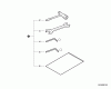 Shindaiwa AH254 - Articulating Hedge Trimmer, S/N: T12813001001 - T1281399999 Spareparts Tools