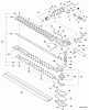 Shindaiwa AHS242 - Articulating Hedge Trimmer, S/N: T17913001001 - T1791399999 Listas de piezas de repuesto y dibujos Blades, Gear Case