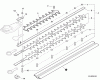 Shindaiwa DH231 - Hedge Trimmer, Dual-Sided, S/N: T09213001001 - T09213999999 Listas de piezas de repuesto y dibujos Blades - 30"