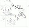 Shindaiwa DH232 - Hedge Trimmer, Dual-Sided, Listas de piezas de repuesto y dibujos Rear Handle / Throttle Control