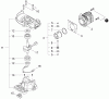 Shindaiwa DH232 - Hedge Trimmer, Dual-Sided, Listas de piezas de repuesto y dibujos Engine
