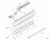Shindaiwa DH254 - Hedge Trimmer, Dual-Sided, S/N: T11811001001 - T11811999999 Listas de piezas de repuesto y dibujos 24" Cutter Asy