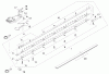 Shindaiwa HT231 - Hedge Trimmer, Single-Sided, S/N: T08412001001 - T084129999 Listas de piezas de repuesto y dibujos 40" Cutter