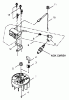 Shindaiwa HT2510 - Hedge Trimmer, Single-Sided Listas de piezas de repuesto y dibujos Flywheel, Ignition