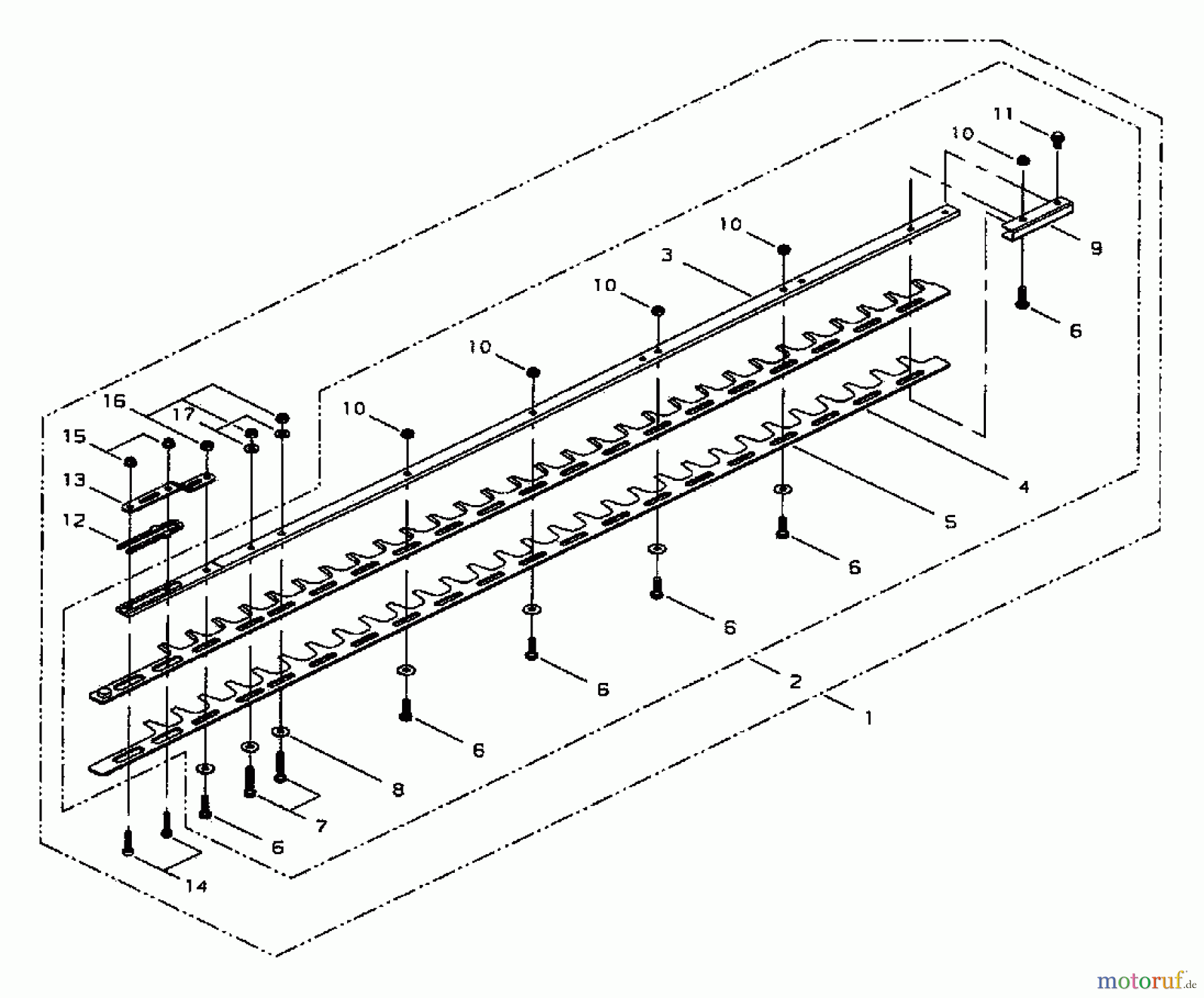  Shindaiwa Heckenscheren HT2510 - Shindaiwa Hedge Trimmer, Single-Sided HD 40
