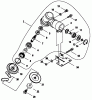 Shindaiwa B450 AUS - String Trimmer / Brush Cutter, S/N: 20003851 - 20004630 Spareparts Gearcase