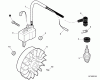 Shindaiwa C282 - String Trimmer / Brush Cutter, S/N: T09912001001 - T09912999999 Listas de piezas de repuesto y dibujos Flywheel, Ignition