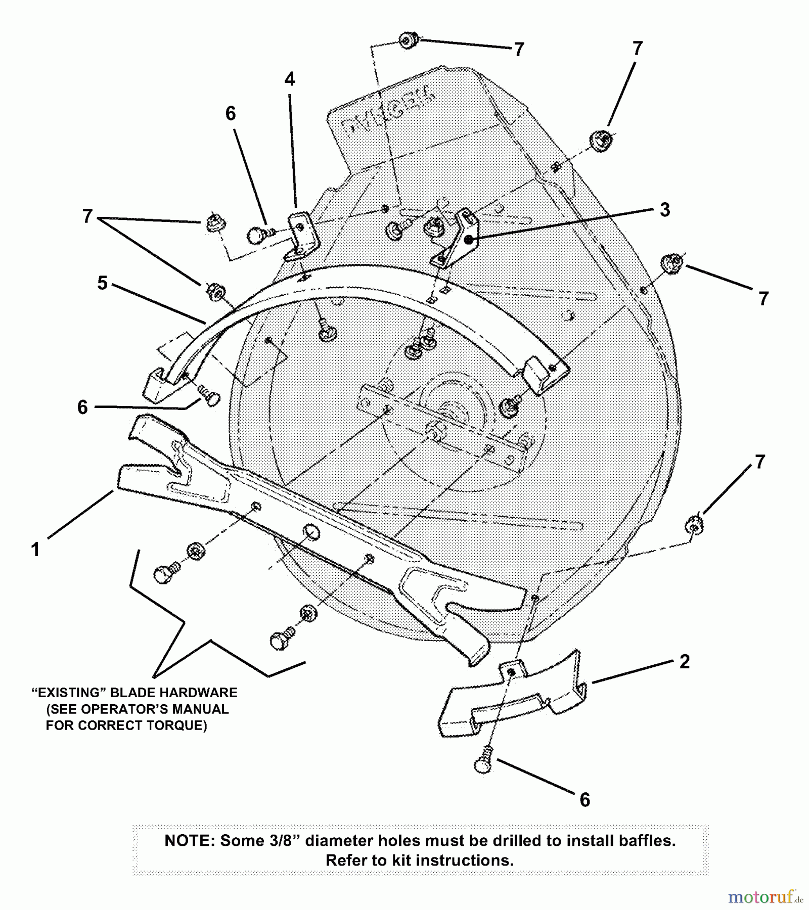  Snapper Zubehör. Rasenmäher 7061254 - Snapper 30