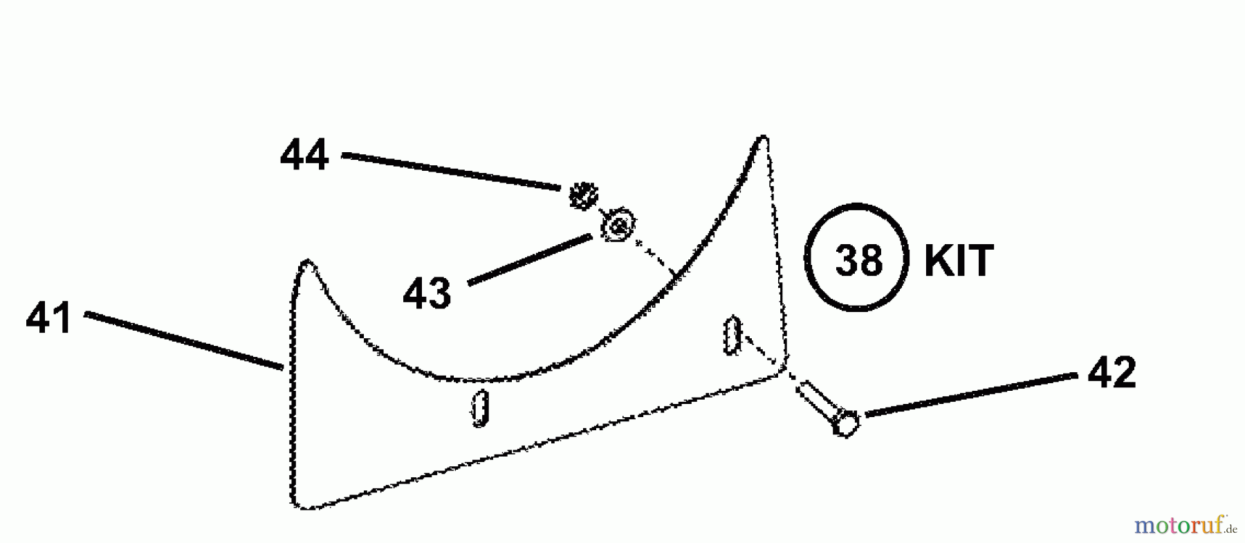  Snapper Zubehör. Rasenmäher 7063172 - Snapper Single Bag Catcher, 38