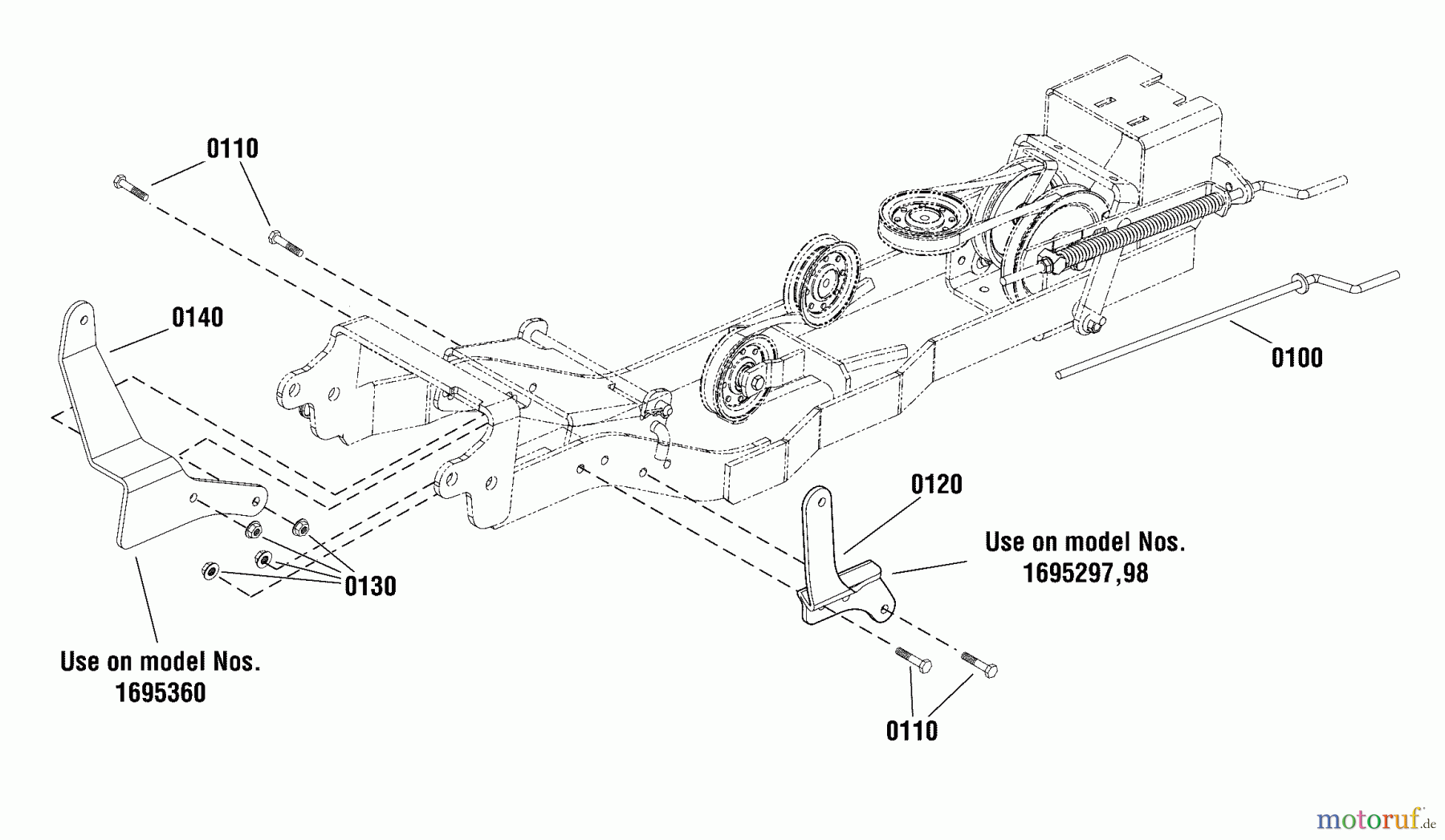  Snapper Zubehör, Schnee 1687741 - Snapper Snowthrower Up Fit Kit Up Fit Kit