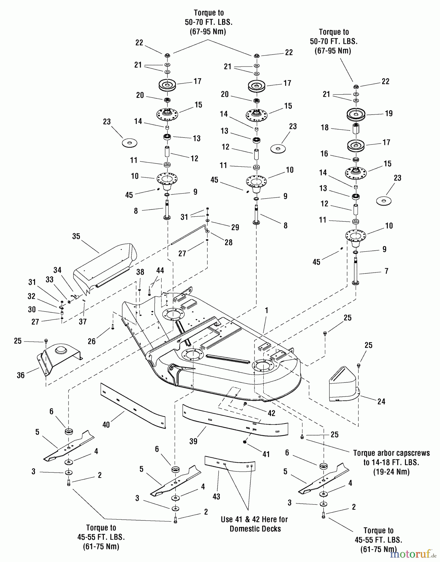  Snapper Mähdecks 1695401 - Snapper 44