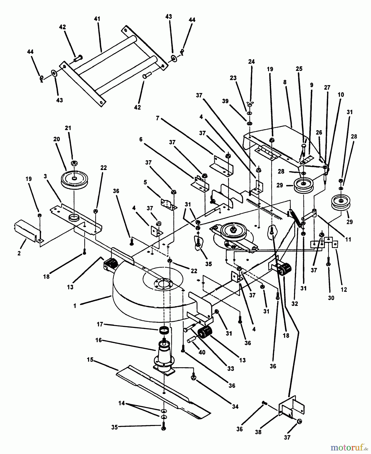  Snapper Mähdecks Z4102M - Snapper 41