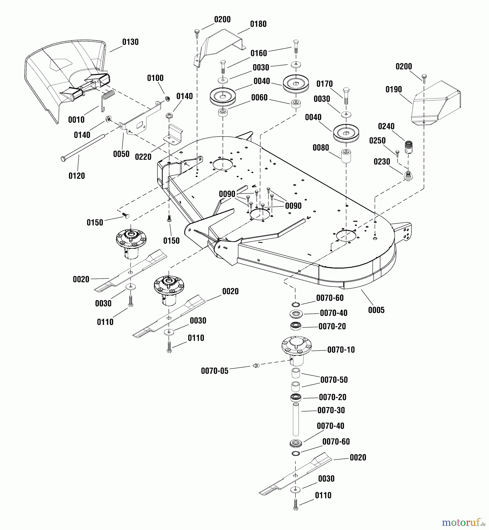 Snapper Rasen- und Gartentraktoren SPX2548 (2691187-00) - Snapper 48