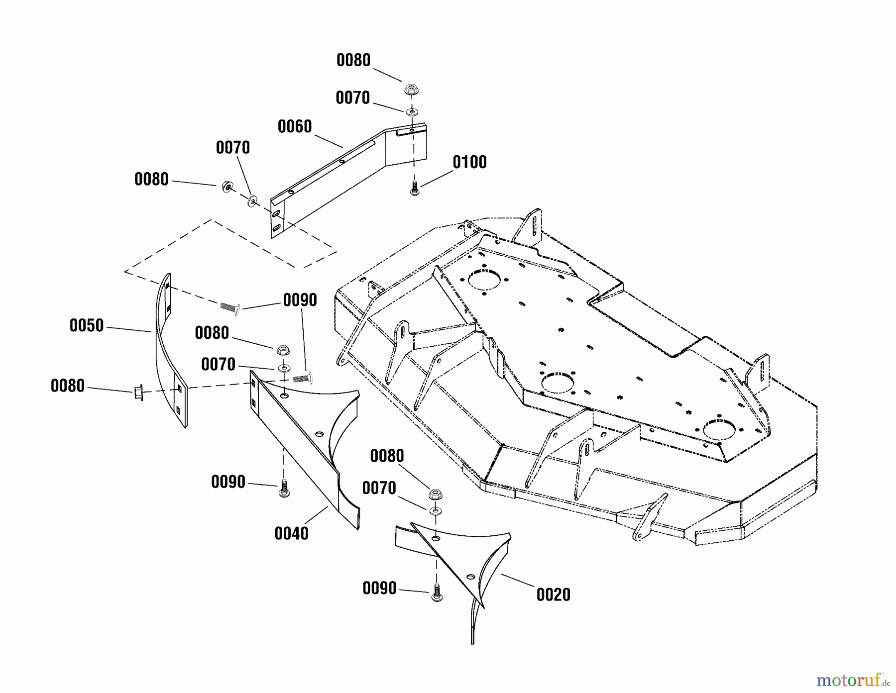  Snapper Zubehör. Rasenmäher 5600526 - Snapper Grass Mulcher Kit, 48