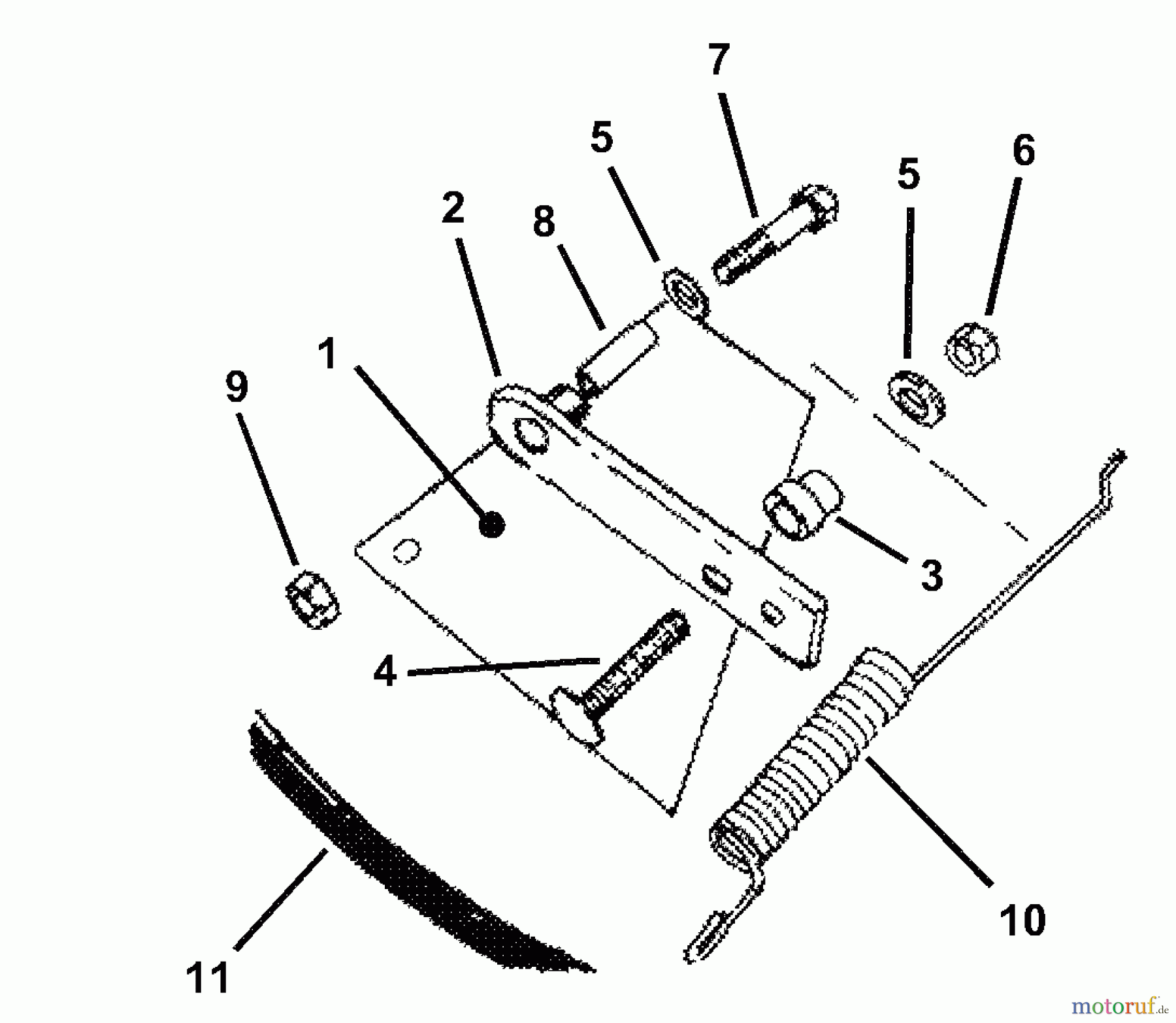  Snapper Zubehör. Rasenmäher 7060462 - Snapper Rear-Engine Rider Deck Belt Idler Belt Idler