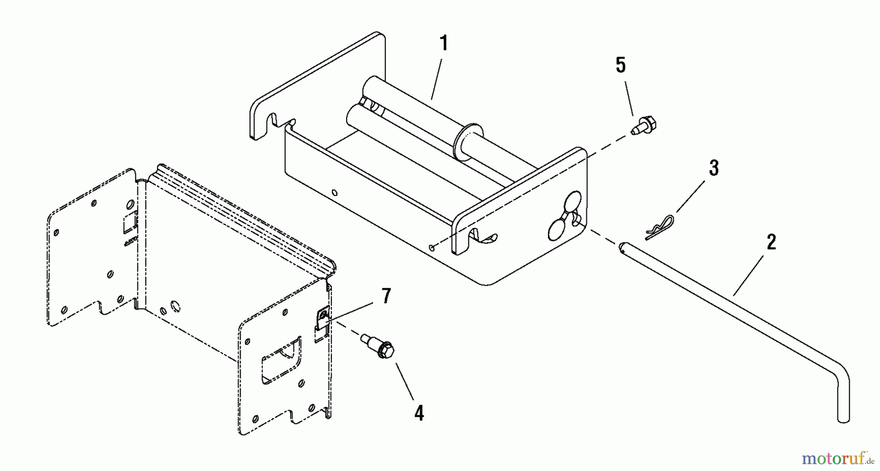  Snapper Zubehör 1694922 - Snapper Rear Weight Carrier Weight Carrier
