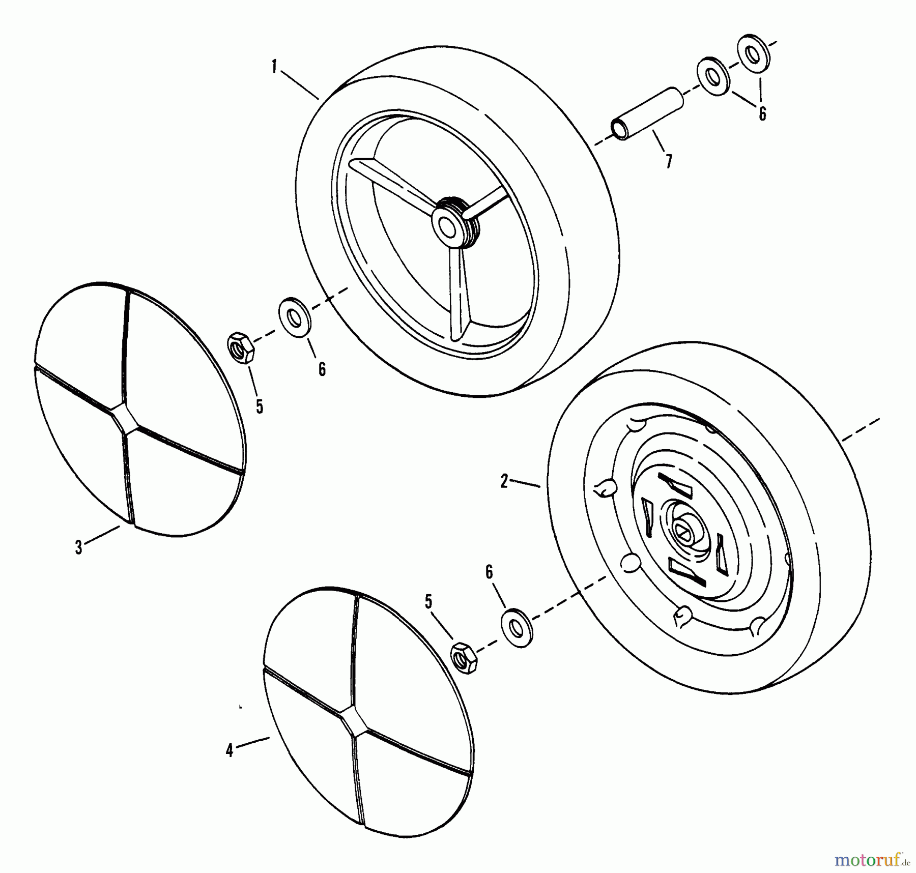  Snapper Rasenmäher AP21507B - Snapper 21