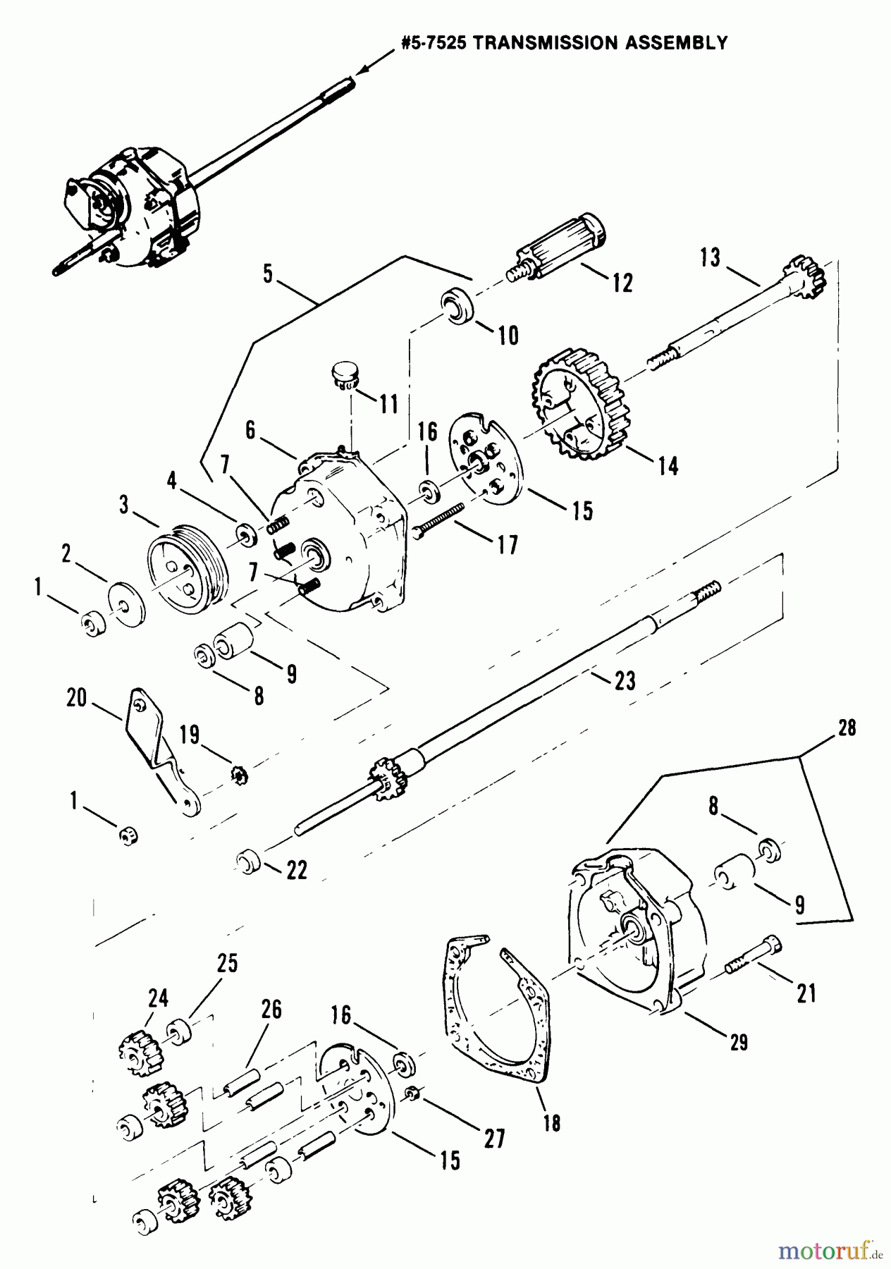  Snapper Rasenmäher AP21507B - Snapper 21
