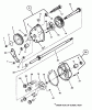 Snapper CP215013KWV (84667) - 21" Walk-Behind Mower, 5 HP, Steel Deck, Series 13 Listas de piezas de repuesto y dibujos Transmission (Differential)