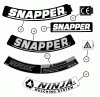 Snapper WMRP216517B (84757) - 21" Walk-Behind Mower, 6.5 HP, Steel Deck, MR Series 17 Ersatzteile DECALS (Continued)