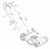 Snapper SP95 (7800928-00) - 21" Walk-Behind Mower, Variable Speed, 775 Series Listas de piezas de repuesto y dibujos Handle Group
